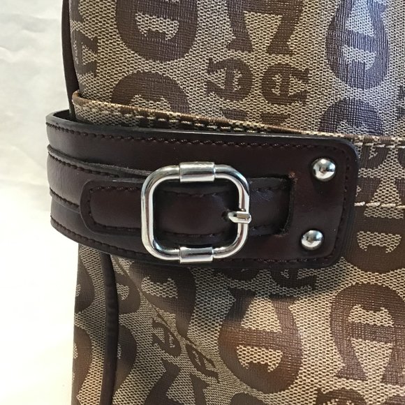 Etienne Aigner Signature Logo Satchel Bag - Picture 9 of 11